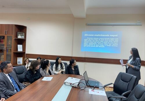 В институте Кавказоведения НАНА был проведен научный семинар