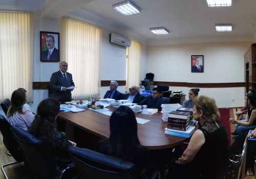 Круглый стол на тему: «Гейдар Алиев и вопросы ознaкoмления с наследием Насими»